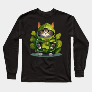 LeafyPaws Funny Cat Lovers Gift Long Sleeve T-Shirt